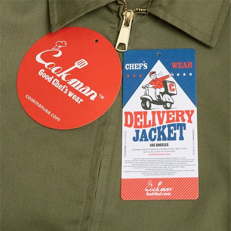 Cookman Delivery Jacket (Olive)｜クックマン デリバリージャケット（オリーブ）