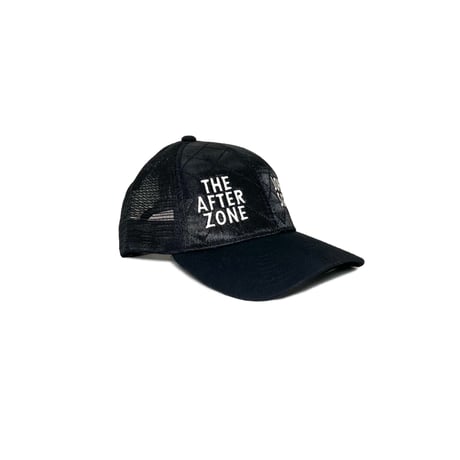 JOHN SOFIA The After Zone Tracker Cap (Black & White)｜ジョンソフィア ジ・アフターゾーン トラッカーキャップ（ブラック＆ホワイト）