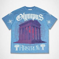 FIRST ROW GODS AND MORTALS OLYMPUS DOMAIN TEE (Light Blue)｜ファーストロウ ゴッズ アンド モータルズ ティー（ライトブルー）