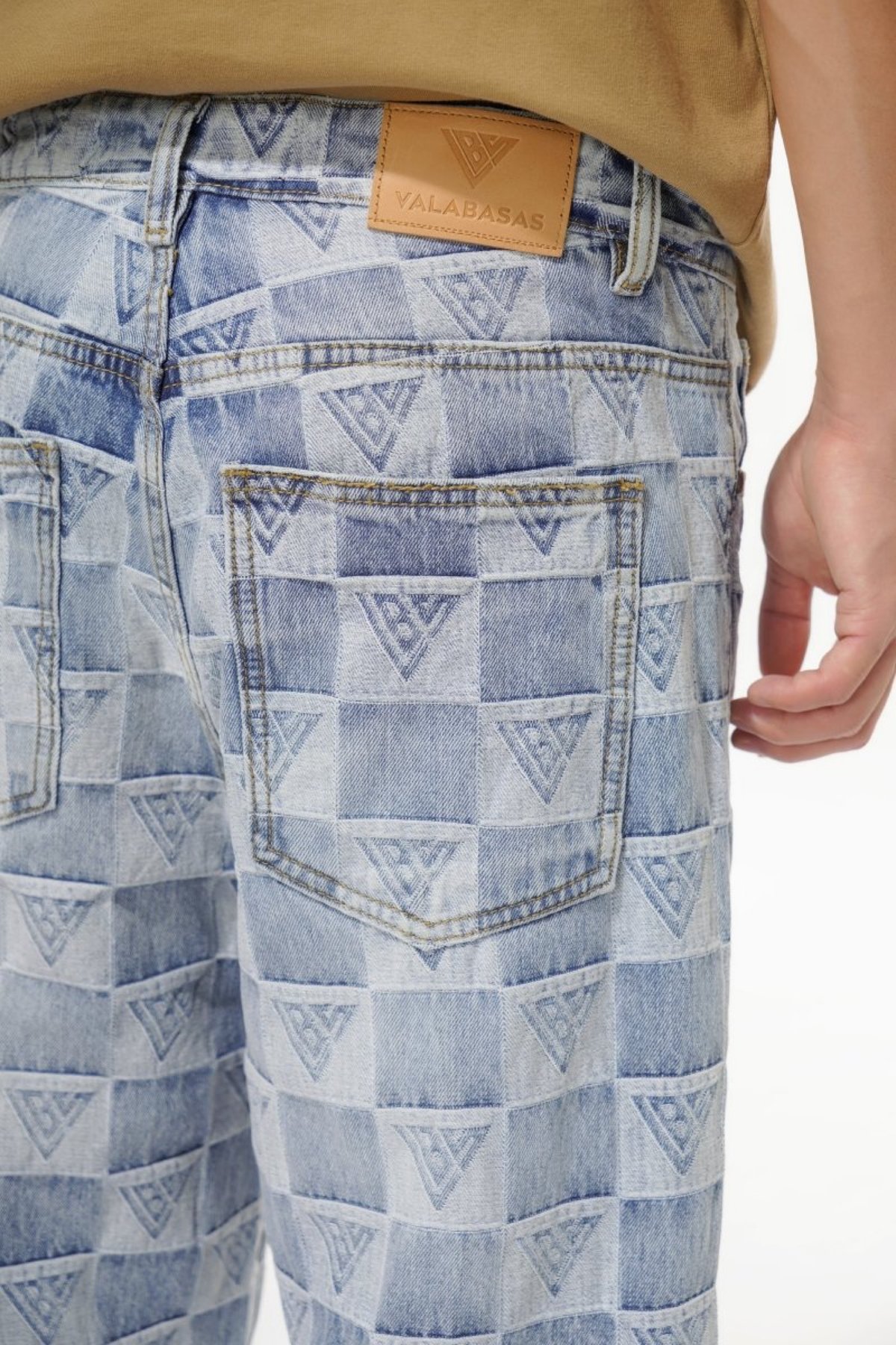 VALABASAS ALL OVER DENIM (LIGHT BLUE WASH) | ヴァ