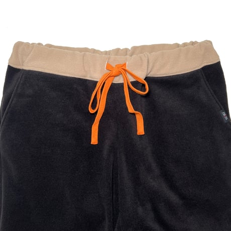 JOHN SOFIA After Zone Panels Fleece Trousers (Black/Beige)｜ジョンソフィア アフターゾーン パネルズ フリーストラウザーズ