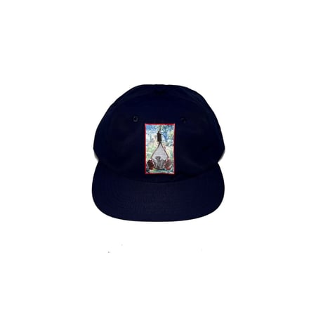 JOHN SOFIA Paradise Nylon Cap (Black, Navy)｜ジョンソフィア パラダイス ナイロンキャップ（ブラック/ネイビー）