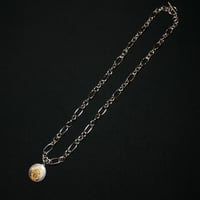 JOHN SOFIA Medal Chain Necklace (Slv)｜ジョンソフィア メダルチェーンネックレス（シルバー）
