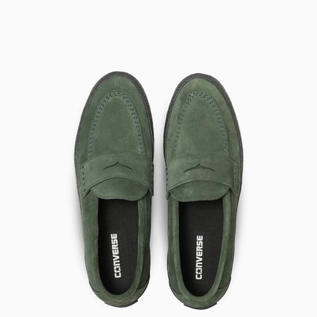 CONVERSE SKATEBOARDING CS LOAFER II SK (DARK GREEN/BLACK)｜コンバーススケートボーディング CS ローファーⅡ SK（ダークグリーン/ブラック）