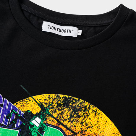 TIGHTBOOTH AH_TB64 S/S T-SHIRT (Black)｜タイトブース AH_TB64 ショートスリーブ ティーシャツ（ブラック）