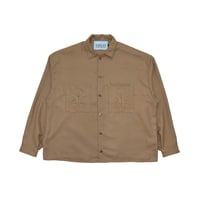 JOHN SOFIA Fleur Longsleeve Shirts (Camel)｜ジョンソフィア フルール ロングスリーブシャツ（キャメル）