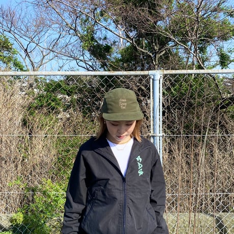 AFC Mini Logo Fisherman Cap “Soft Bill & Water Proof” (Blk, Od)｜エーエフシー ミニロゴ フィッシャーマンキャップ