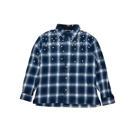 VALABASAS CADENCE BUTTON DOWN (BLUE)｜ヴァラバサス ケイデンス ボタンダウン（ブルー）
