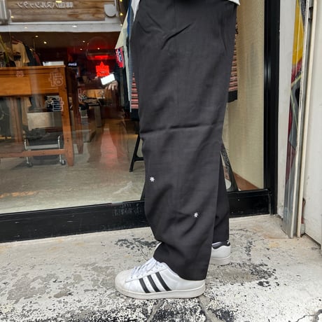 JOHN SOFIA Daisy Slacks Ⅱ (Black, Gray)｜ジョンソフィア デイジー スラックスⅡ（ブラック、グレー）