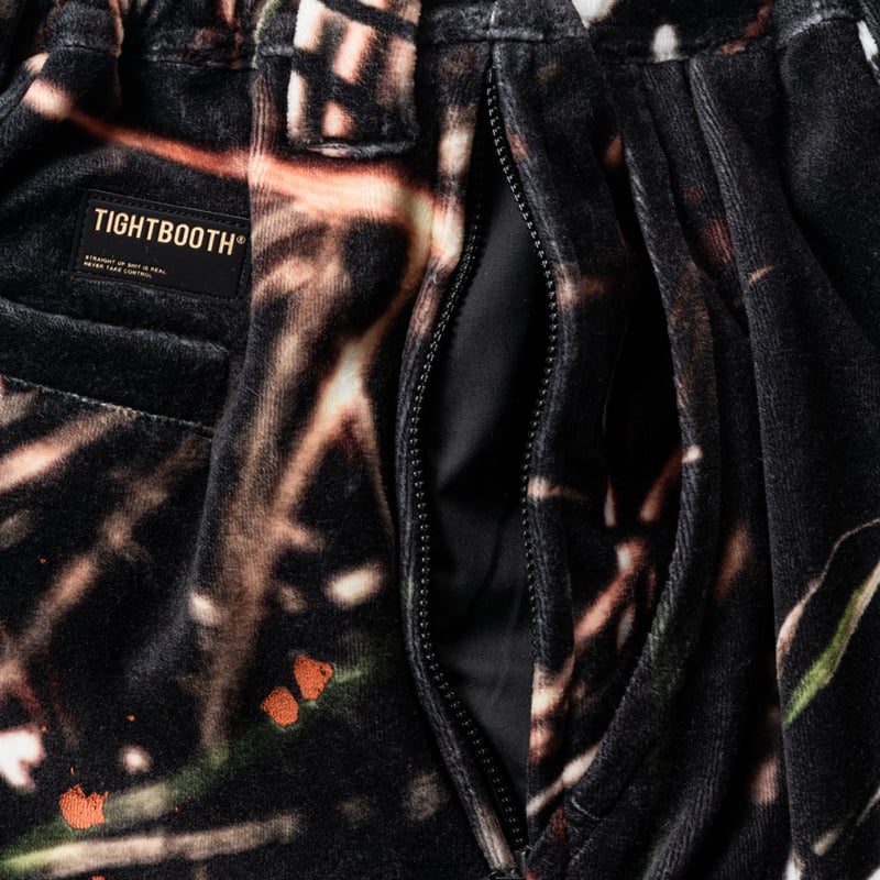 TIGHTBOOTH TACTICAL VELOUR CAMO BALLOON PANTS “
