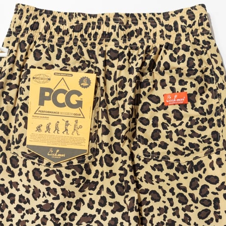 Cookman Chef Pants Short Light Leopard (Beige)｜クックマン シェフパンツ ショート ライトレオパード（ベージュ）