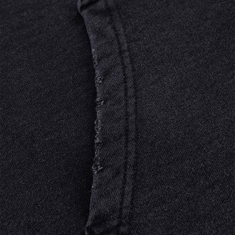 SUPPLIER Distressed Cross Zip Hoodie (BLACK)｜サプライヤー ディストレスト クロス ジップフーディー（ブラック）