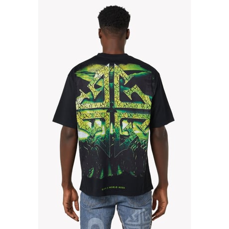 GUAPI × Vybz Kartel White World Boss Tee V1 (White)｜グアピ × バイブス・カーテル ホワイト ワールドボス Tシャツ V1（ホワイト）