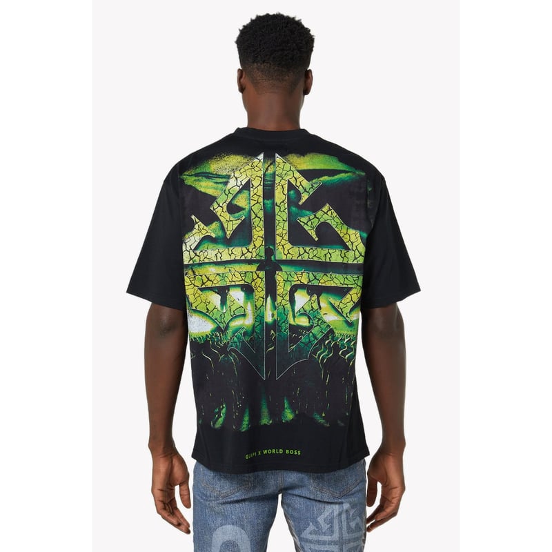 GUAPI × Vybz Kartel White World Boss Tee V1 (Wh