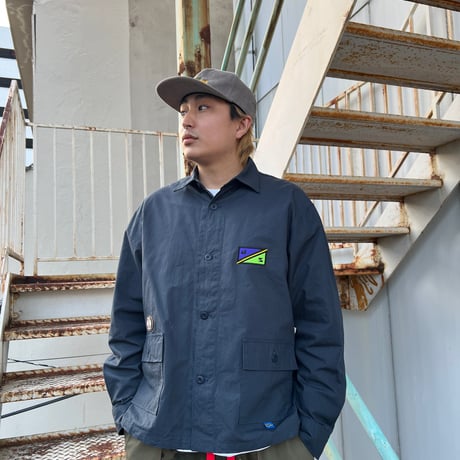 JOHN SOFIA Jungle Fatigue Shacket (NAVY)｜ジョンソフィア ジャングル ファティーグ シャケット（ネイビー）