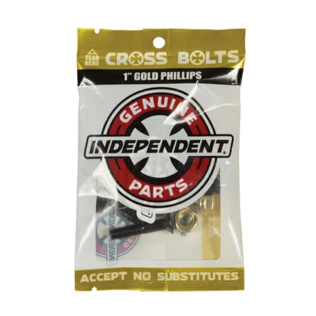 INDY 1” PHILLIPS (BLACK, SILVER, GOLD, RED)(プラスタイプ)