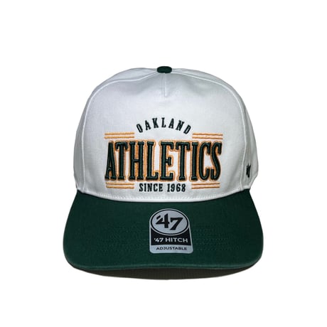47 Athletics Stream Line ’47 HITCH (White x Dark Green)｜フォーティーセブン アスレチックス ’47 ヒッチ（ホワイト×ダークグリーン）