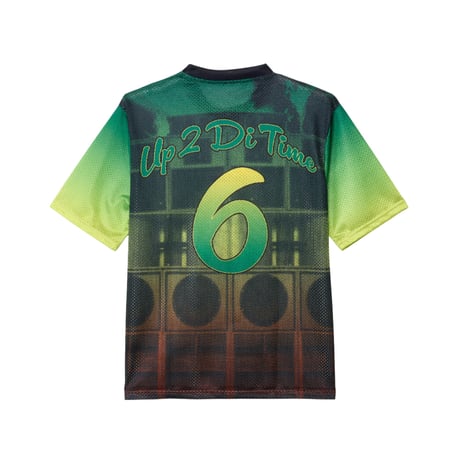 THROWBACK2000 DANCEHALL JERSEY (GREEN)｜スローバック2000 ダンスホール ジャージ（グリーン)