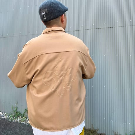 JOHN SOFIA Fleur Longsleeve Shirts (Camel)｜ジョンソフィア フルール ロングスリーブシャツ（キャメル）