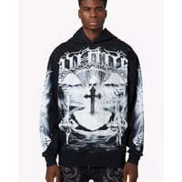 GUAPI Black Heavens Vault Hoodie V3 (Black)｜グアピ ブラック ヘブンズ ヴォルト フーディー V3（ブラック）
