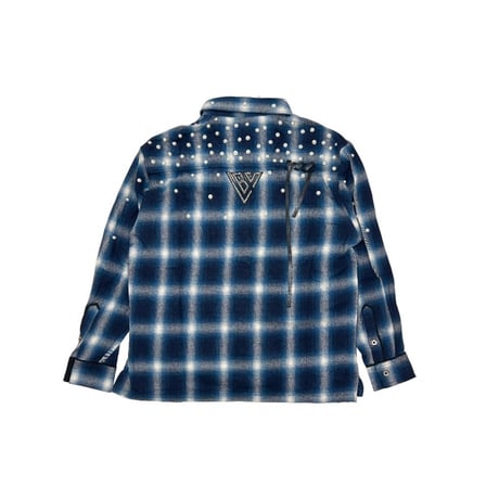 VALABASAS CADENCE BUTTON DOWN (BLUE)｜ヴァラバサス ケイデンス ボタンダウン（ブルー）