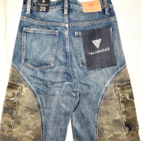 VALABASAS REVEL DENIM (BLUE&CAMO)｜ヴァラバサス レベル デニム（ブルー＆カモ）