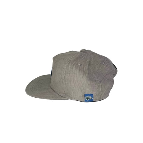 JOHN SOFIA Corduroy Snapback (Gray)｜ジョンソフィア コーデュロイ スナップバック（グレー）
