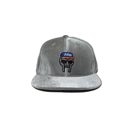 ADG Metal Face Velvet Snapback (Gray)｜エーディージー メタルフェイス ベルベット スナップバック（グレー）