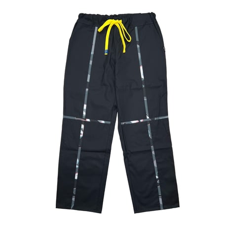 JOHN SOFIA After Zone Cross Camo Pants (Black)｜ジョンソフィア アフターゾーン クロス カモパンツ（ブラック）