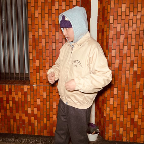 ATTACK ORIGINAL “CONCEPT” Harrington Jacket (Beige)｜アタックオリジナル “コンセプト” ハリントンジャケット（ベージュ）