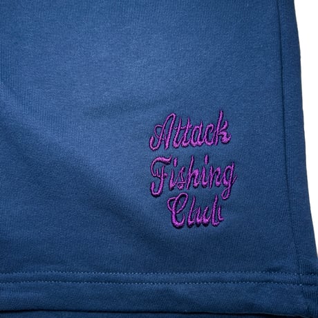 Attack Fishing Club “Chillin Da Surface” 8oz Set-Up (Nvy)｜アタックフィッシングクラブ チリン ダ サーフェス セットアップ (ネイビー)