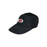 JOHN SOFIA 5Panel Field Cap (Black/Red)｜ジョンソフィア 5パネル フィールドキャップ（ブラック/レッド）