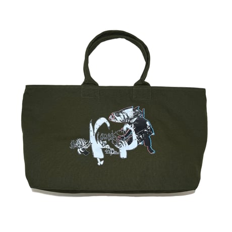 ATTACK ORIGINAL 19th Anniversary Zip Tote (Olv)｜アタックオリジナル 19th ジップトート（オリーブ）