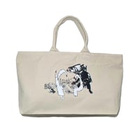 ATTACK ORIGINAL 19th Anniversary Zip Tote (Nat)｜アタックオリジナル 19周年 ジップトート（ナチュラル）