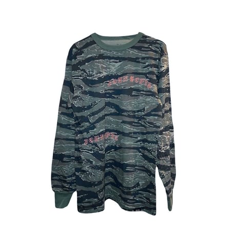 JOHN SOFIA “OLD ARCH” Camouflage LS Tee (Tiger, Realtree)｜ジョンソフィア “オールドアーチ” カモフラージュ ロングスリーブT