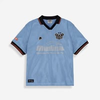 GRIMEY CHIEF MACHETAZOS WARRIOR MESH SOCCER JERSEY (BLUE)｜グライミー チーフウォリアー メッシュ サッカージャージ（ブルー）