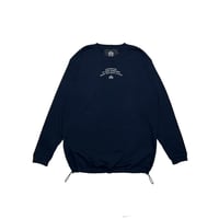 ATTACK ORIGINAL “CONCEPT” Drawcord LS Tee II (Nvy)｜アタックオリジナル “コンセプト” ドローコード ロングスリーブT II（ネイビー）