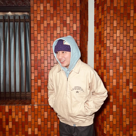 ATTACK ORIGINAL “CONCEPT” Harrington Jacket (Beige)｜アタックオリジナル “コンセプト” ハリントンジャケット（ベージュ）