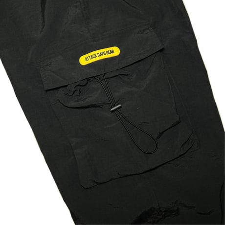 ADG Nylon Easy Cargo Pants (Blk)｜ADG ナイロン イージーカーゴパンツ（ブラック）