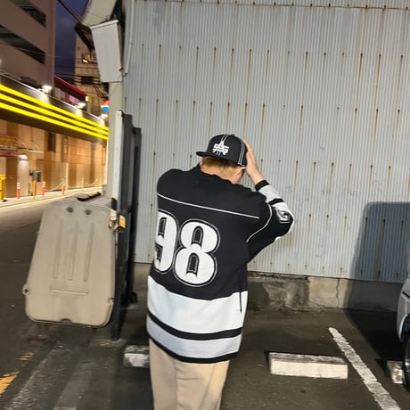 ADG AS Logo Stitch Snapback (Wht)｜エーディージー ASロゴ ステッチ スナップバック（ホワイト）