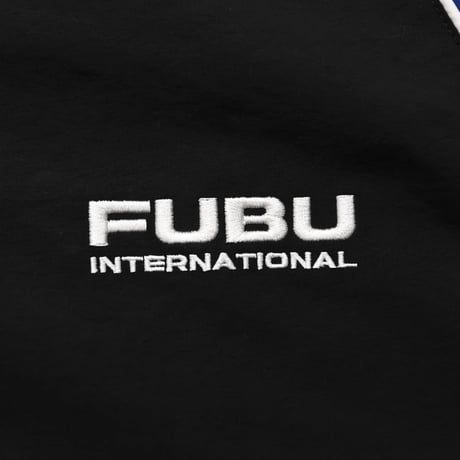 FUBU TRACK JACKET & PANTS “SET-UP” (BLACK)｜フブ トラックジャケット＆パンツ セットアップ（ブラック）