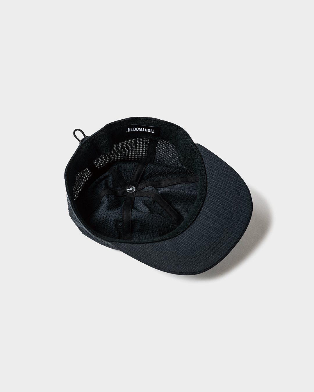 TIGHTBOOTH SEERSUCKER 6 PANEL (Black)｜タイトブース シア