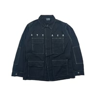 ATTACK ORIGINAL Custom Battle Dress Uniform Jacket (Black)｜アタックオリジナル カスタムBDUジャケット（ブラック）