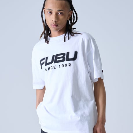 FUBU Moving OG Logo T-shirts (WHITE)｜フブ ムービング オージーロゴ ティーシャツ（ホワイト）