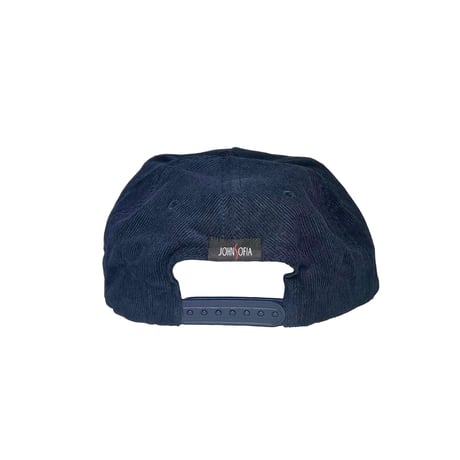 JOHN SOFIA CORDUROY SNAPBACK (NAVY)