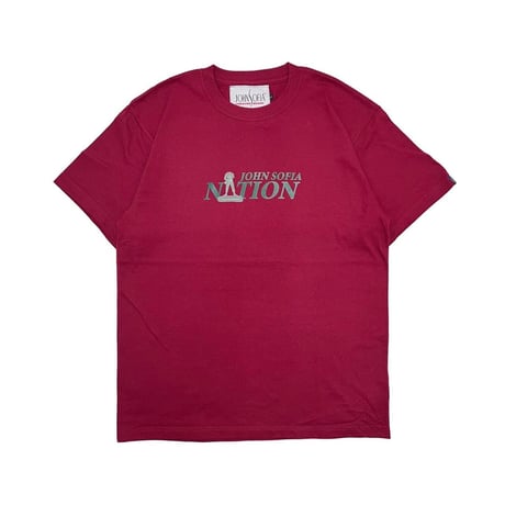 JOHN SOFIA Nation Tee (Green, Yellow)｜ジョンソフィア ネイションT（グリーン/イエロー）