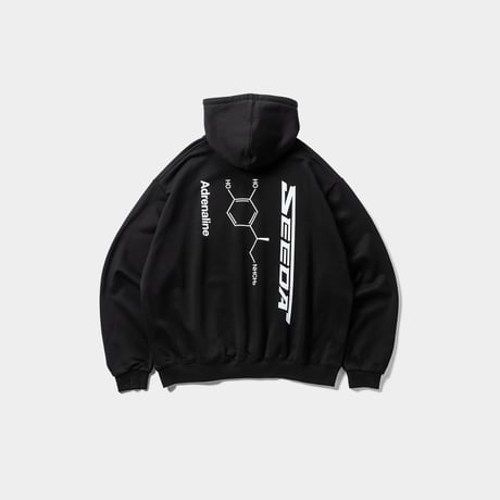 TIGHTBOOTH x SEEDA / ADRENALINE HOODIE (Black)｜タイトブース × シーダ アドレナリン フーディー（ブラック）