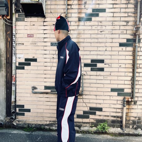 FUBU TRACK JACKET (BLACK)｜フブ トラックジャケット (ブラック)
