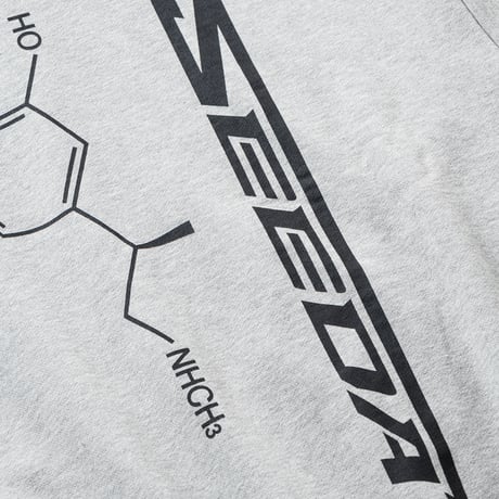 TIGHTBOOTH x SEEDA / ADRENALINE HOODIE (Gray)｜タイトブース × シーダ アドレナリン フーディー（グレー）
