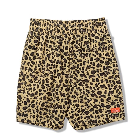 Cookman Chef Pants Short Light Leopard (Beige)｜クックマン シェフパンツ ショート ライトレオパード（ベージュ）